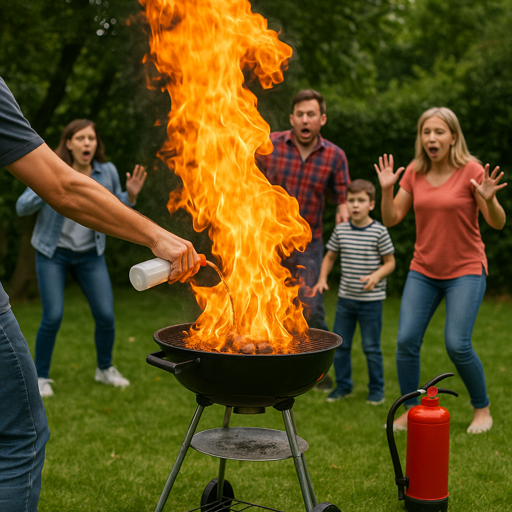 Grillunfall vermeiden